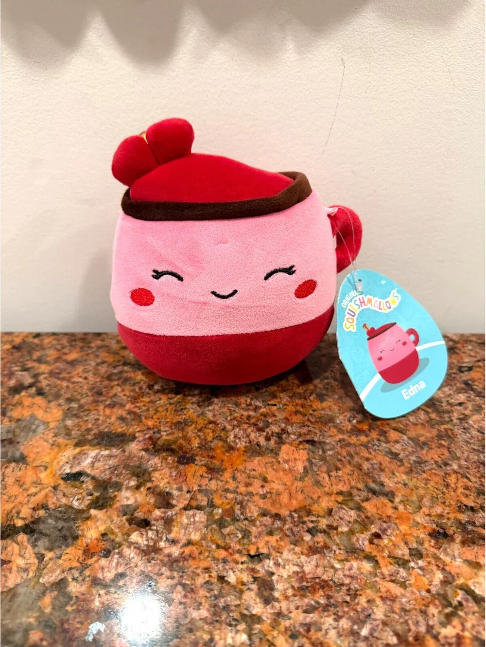 Edna the Cranberry Cinnamon Latte Plush Squishmallow Toy